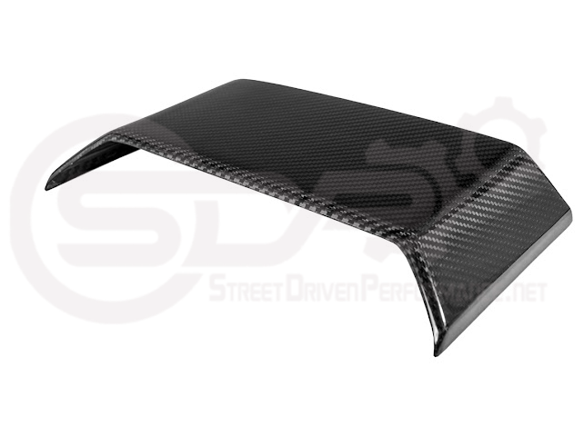 2024-Up Tesla Cybertruck | Interior DRY Carbon Fiber Rear Display Upper Cover