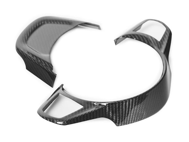 2020-Up Toyota GR Supra A90 A91 |JDM CARBON FIBER Steering Wheel Button Trim Cover