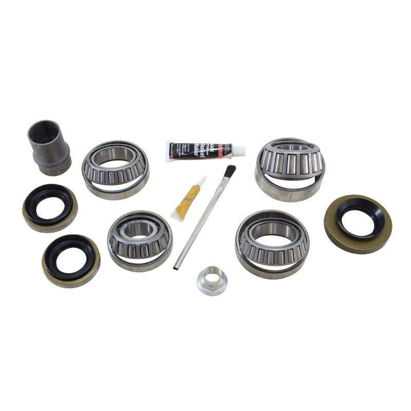 Yukon Gear & Axle wheel bearing install kit for Toyota 7.5-inch IFS differential, includes tools for four-cylinder models.