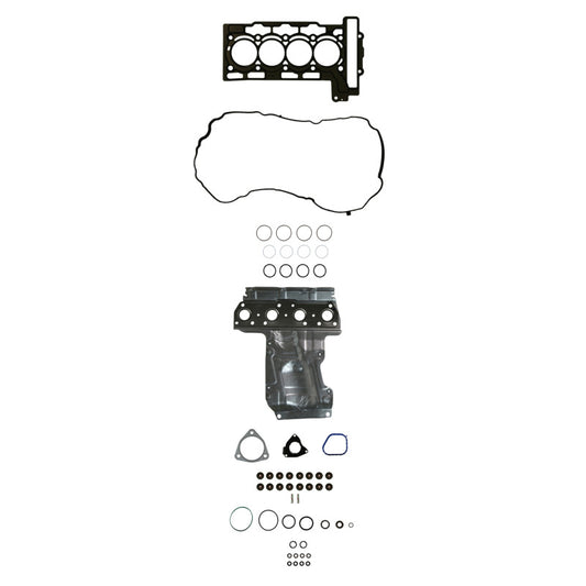 Fel-Pro Mini Cooper HS 26458 PT PermaTorque engine cylinder head gasket set, showing gasket components on a white background.