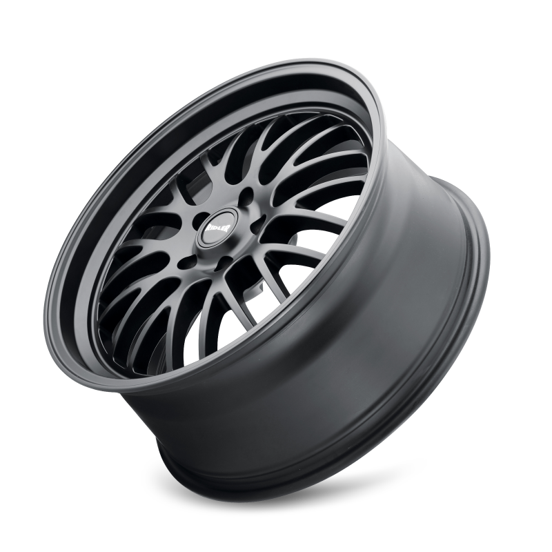 Ridler 607 matte black cast wheel 20x10.5 inches, 5x114.3 bolt pattern, 40mm offset, 72.6mm hub for vehicles
