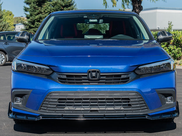 2022-UP HONDA CIVIC | SDP PERFORMANCE STYLE FRONT BUMPER LIP SPLITTER GROUND EFFECTS
