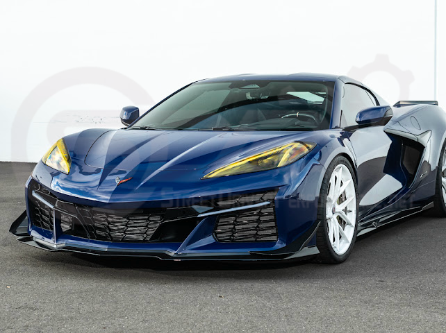 2023+ CHEVROLET CORVETTE C8 Z06 | SEQUENTIAL LED DRL LIGHT BAR BEZEL INSERT