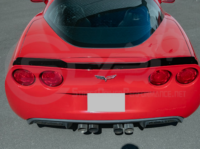 2005-2013 Corvette C6 | ZR1 Extended Style Rear Wing Wickerbill Spoiler (Matte or Gloss Black)