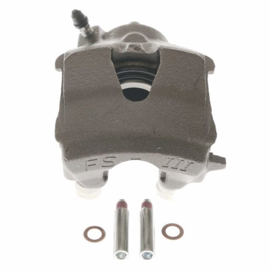 PowerStop OE front left brake caliper for 1998 Volkswagen Beetle, Autospecialty brake component, metallic with mounting brackets