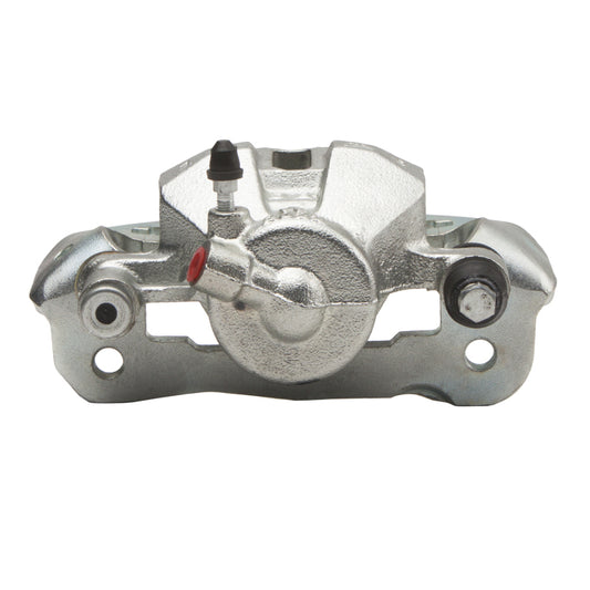 Silver zinc-coated DFC front brake caliper for Toyota Corolla 1984-1987, premium OE replacement part.