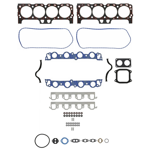 Fel-Pro Ford F-250 HS 8558 PT-4 PermaTorque engine cylinder head gasket set with metal and rubber components