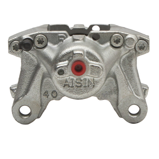 Silver zinc coated DFC OEM rear brake caliper for Lexus IS300 2000-2005, designed for enhanced braking performance.