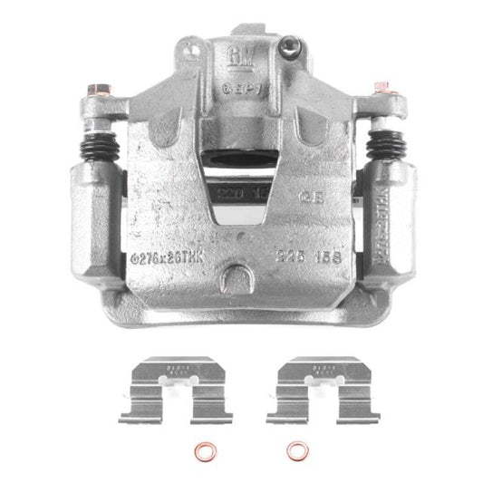 PowerStop OE front left brake caliper and bracket for 2016-2019 Chevrolet Cruze, automotive part with mounting hardware
