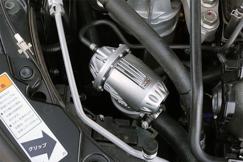 HKS Super SQV4 blow-off valve return kit for FL5, with silver and black components and detailed fittings.