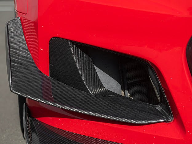 2017-UP CAMARO ZL1 1LE FRONT AIR DUCT BEZELS & CANARDS DIVE PLANES