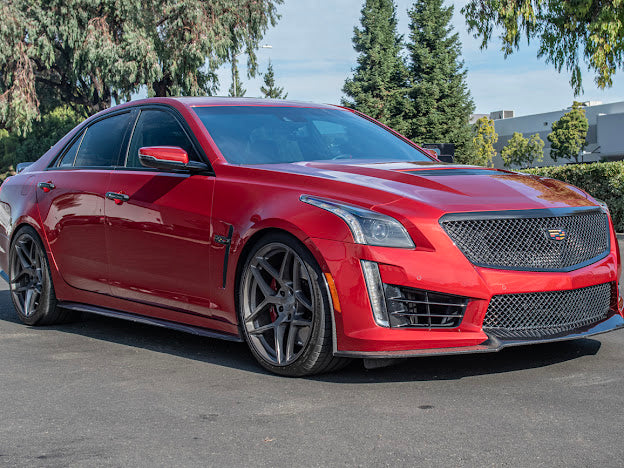 2016+ Cadillac CTS-V V3 - Front Lip Splitter Ground Effects