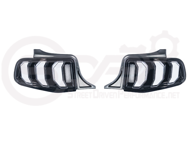 2010-2014 FORD MUSTANG S197 | S550 EURO STYLE SEQUENTIAL SIGNAL LED REAR TAILLIGHTS PAIR