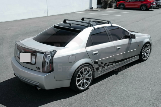2003-2008 Cadillac CTS-V SDP Performance carbon fiber top window roof spoiler wing for enhanced aerodynamics and sporty look