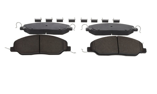 Baer Brakes performance brake pads for 2005-2010 Ford Mustang, featuring a claw design and high-performance brake pad material.
