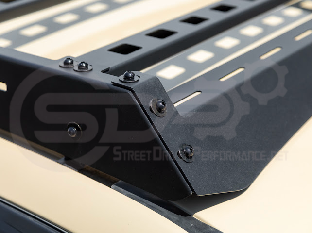 2010-2024 Toyota 4Runner | Carbon Steel Black Top Roof Rack Cargo Carrier