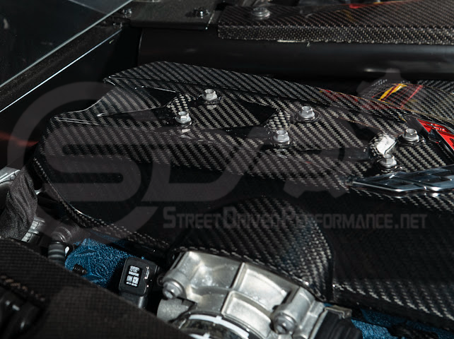 2025-Up Chevy Corvette C8 ZR1 | Dry Carbon Fiber Rear Engine Cover One-Piece