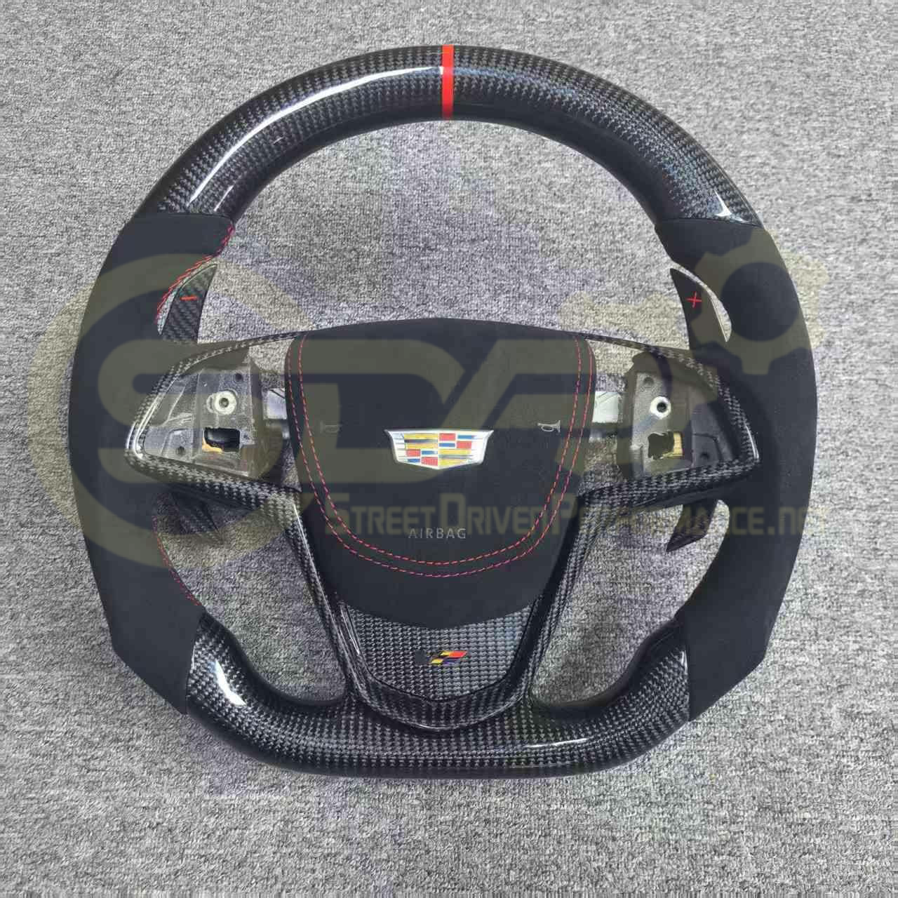 2013 - 2019 Cadillac ATS & ATS-V Custom Carbon Fiber Steering Wheel with options