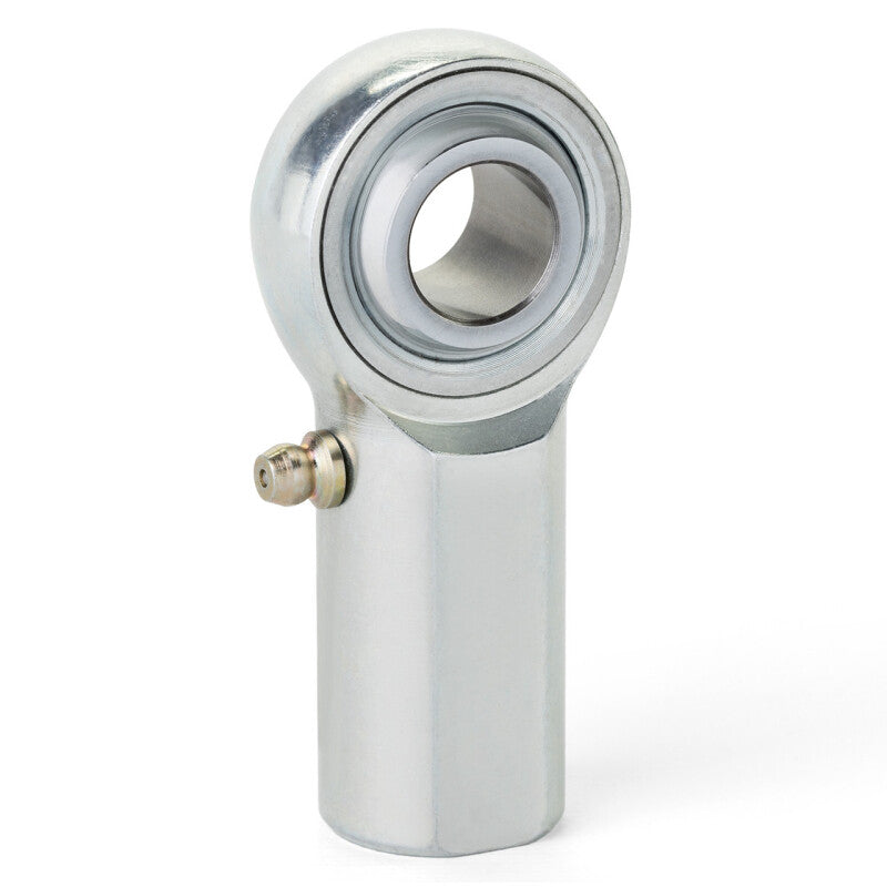 QA1 K Series 3-Pc Rod End - Female/Right Hand - .75in Bore x 3/4-16 w/Zerk - Carbon Steel