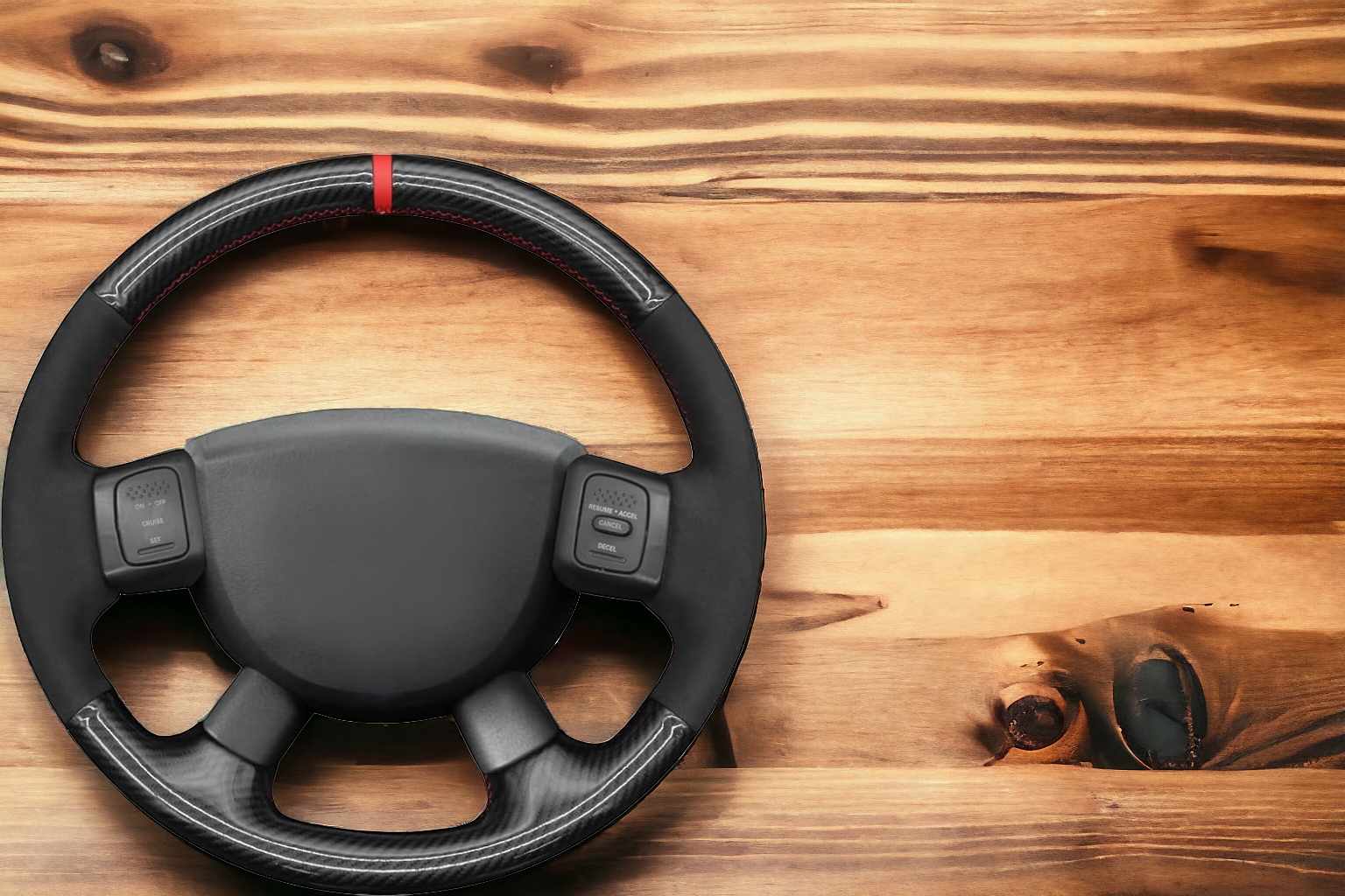 1994 - 2024+ Dodge / Ram Truck 1500 / 2500 / 3500 / TRX - Custom Carbon Fiber Steering Wheel with options