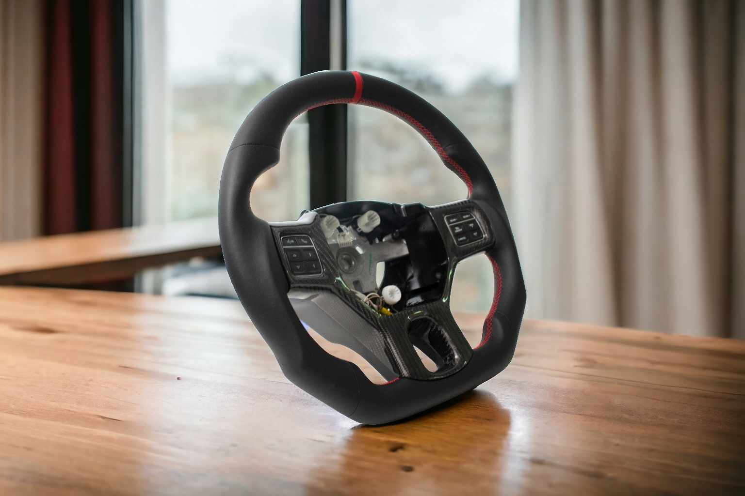 1994 - 2024+ Dodge / Ram Truck 1500 / 2500 / 3500 / TRX - Custom Carbon Fiber Steering Wheel with options