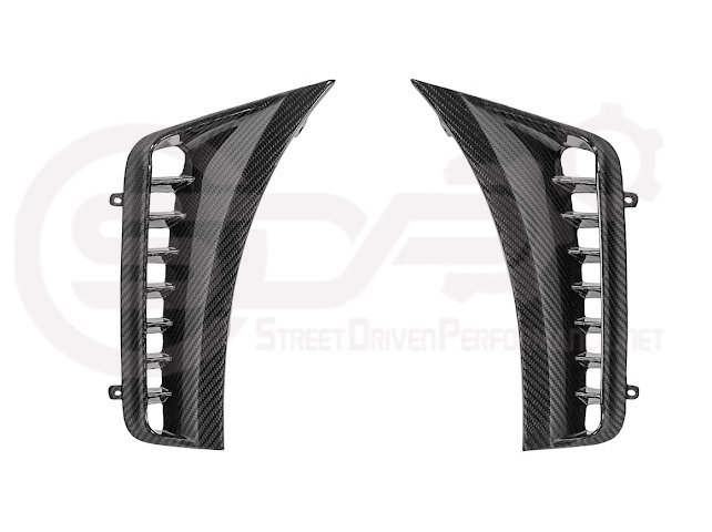 2025-Up Toyota GR Corolla | CARBON FIBER Bumper Side Air Inlet Vent Garnish Trim Pair