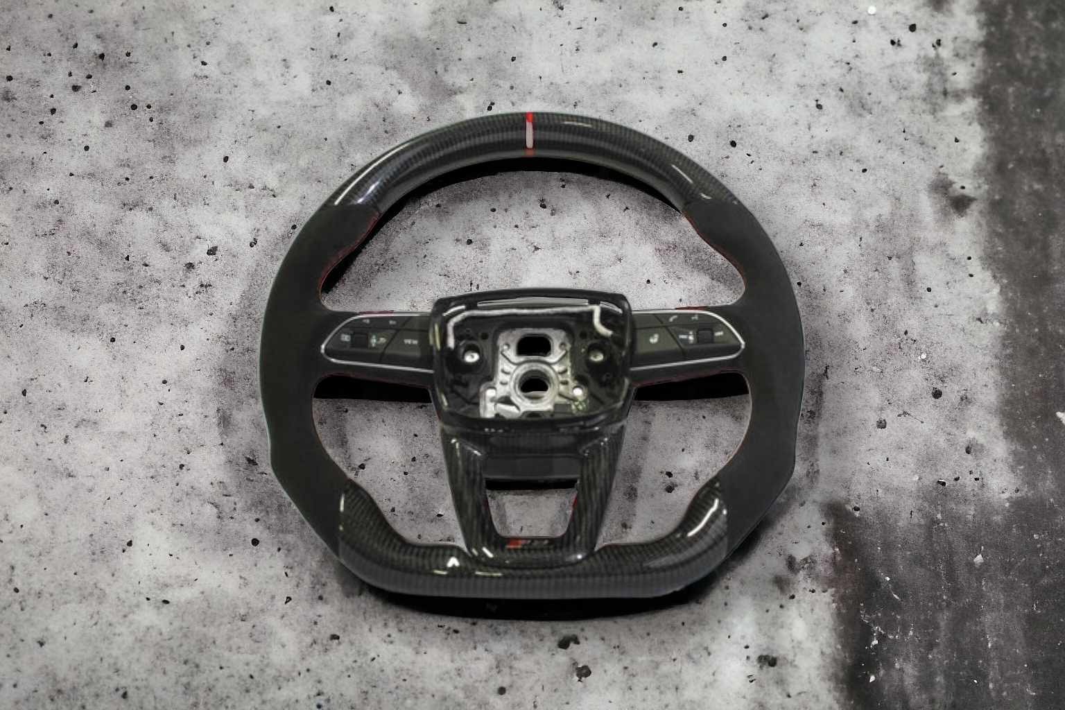 2020 - 2024+ Audi A3 / S3 / RS3 / A4 / S4 / RS4 / A5 / S5 / RS5 + Sportback - Custom Carbon Fiber Steering Wheel with options