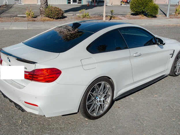 2015-2020 BMW F82 / F83 M4 | M-PERFORMANCE EXTENDED STYLE CARBON FIBER SIDE SKIRTS ROCKER PANELS GROUND EFFECTS