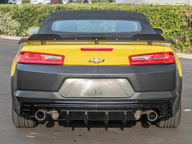 2016-Up 6th Gen Camaro - "ZL1 Performance Package" Rear Trunk Wing Wickerbill Spoiler - for all models