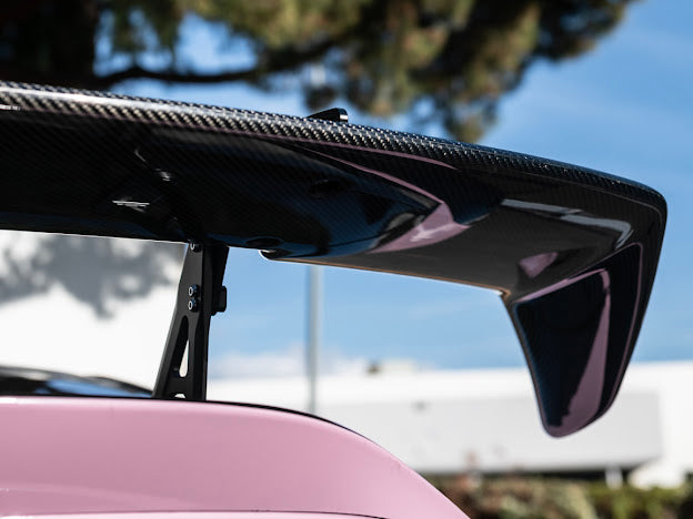 2022-Up Toyota GR86 & Subaru BRZ | Performance Swan Neck Style Carbon Fiber Rear High Wing Spoiler