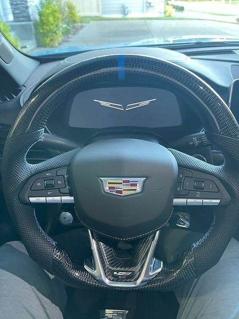 2020 - 2026+ Cadillac CT4 / CT5 Base, V, and Blackwing - Custom Carbon Fiber Steering Wheel with options