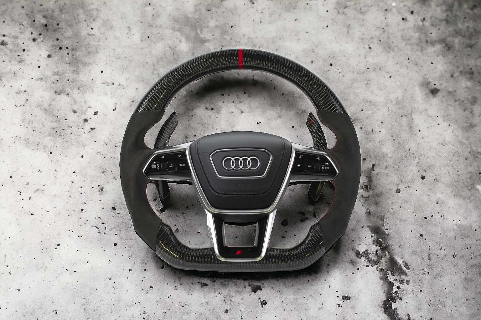 2020 - 2024+ Audi A6 / S6 / RS6 - A7 / S7 / RS7 - Custom Carbon Fiber Steering Wheel with options