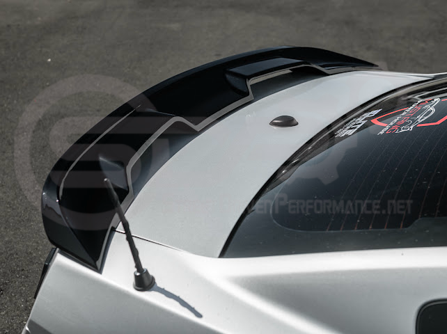 2010-2014 Ford Mustang S550 | GT500 Style GLOSSY BLACK Rear Trunk Lid Wing Spoiler