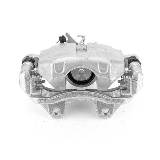 PowerStop OE rear right auto specialty brake caliper with bracket for Buick Lucerne 2006-2011, showing detailed metal components.