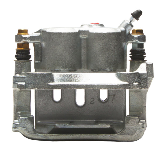 Silver zinc coated DFC OE front brake caliper for Lexus IS300 2000-2005, premium quality brake component.