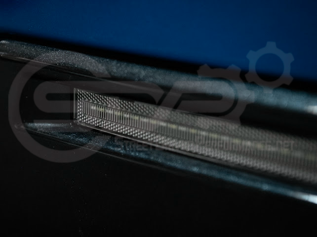 2014-2019 Chevrolet Corvette C7 | Rear Diffuser Smoke or Clear Lens LED Reflector Light Pair
