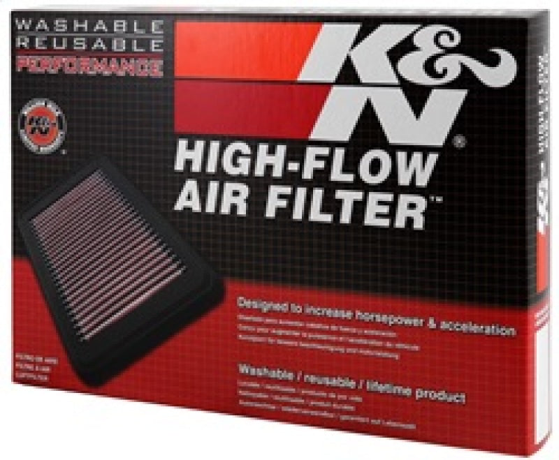 K&N Replacement Panel Air Filter for 2013-2014 Dodge Ram 2500/3500/4500/5500 6.7L diesel engine, drop-in engine air filter