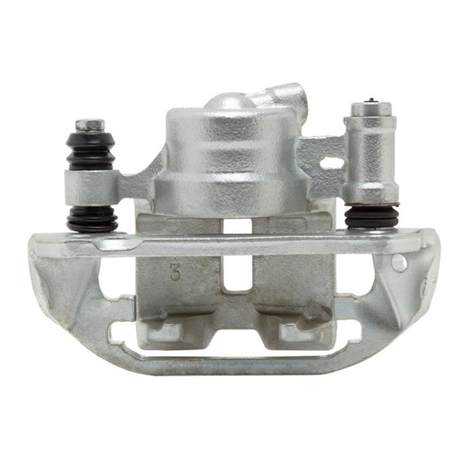 Toyota Corolla DFC 84-87 front right OE brake caliper in silver zinc coating, premium zinc-coated brake calipers for optimal performance.