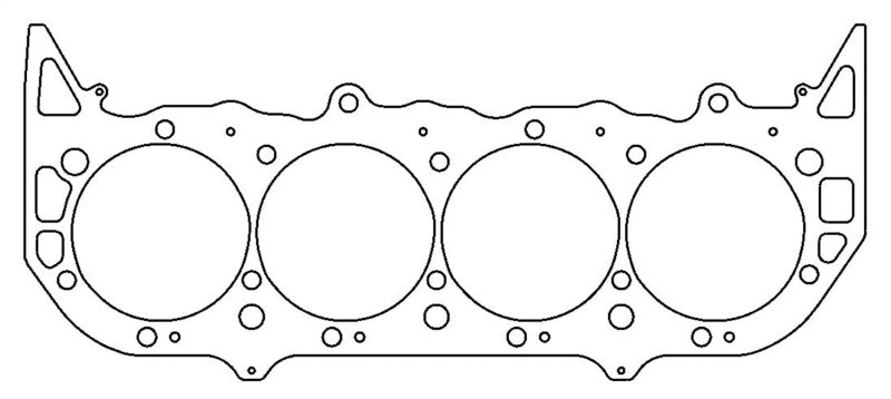 Cometic Gasket MLS head gasket for 396/402/427/454 engines, 4.630-inch bore, .066-inch thickness, automotive engine part.