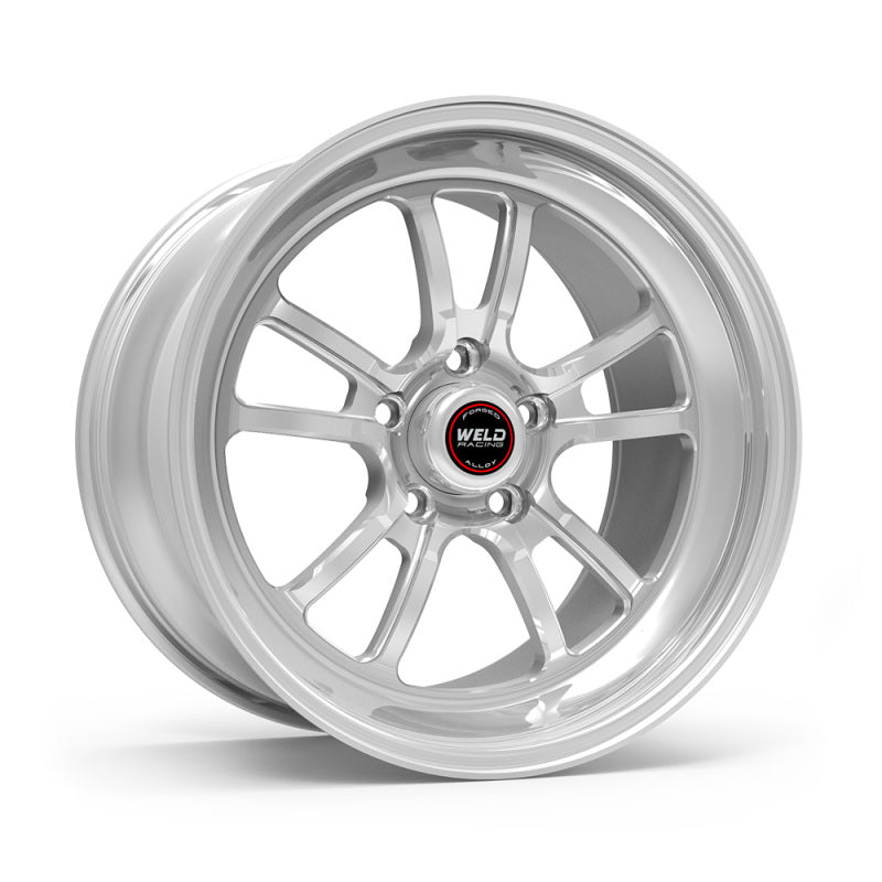 Weld S70 RT-S 17x9in / 5x120.65 BP / 7.3in. BS - Polished Center - Polished Shell Wheel