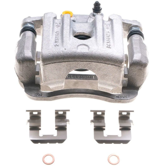 PowerStop rear OE brake caliper with bracket for 2011-2013 Kia Sorento, showing the caliper assembly and mounting bracket.
