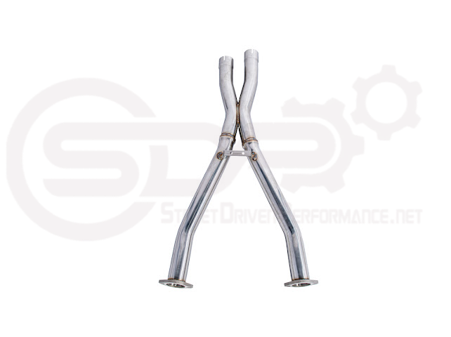 1997-2004 Chevrolet Corvette C5 | T-304 Stainless Steel 2.5" X Mid Pipe Exhaust