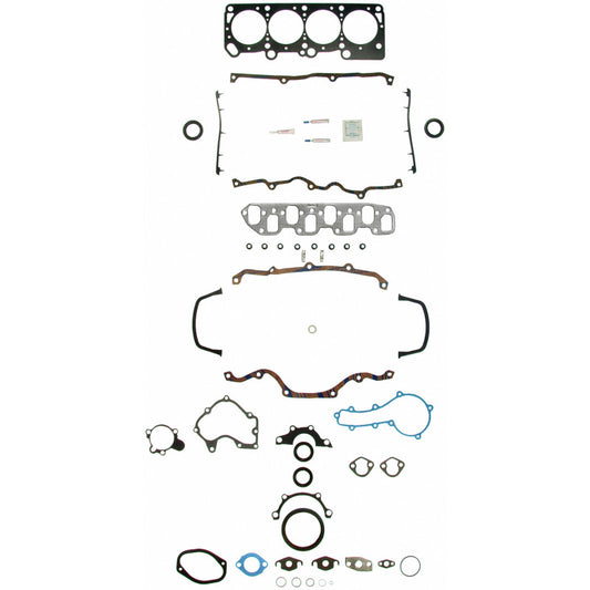 Fel-Pro Plymouth Reliant FS 8763 PT-2 engine gasket set showing multiple gaskets for engine sealing.