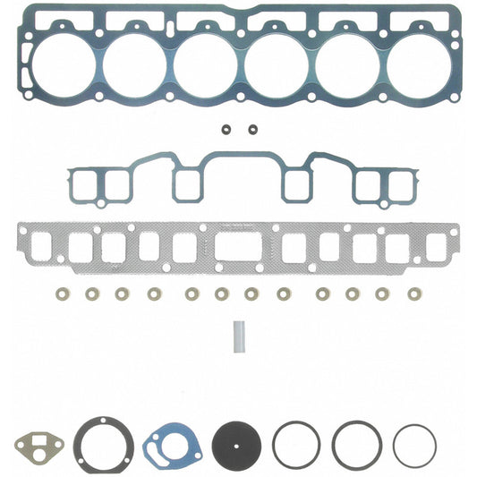 Fel-Pro Jeep CJ7 HS 8778 PT PermaTorque engine cylinder head gasket set showing multiple gaskets and seals.