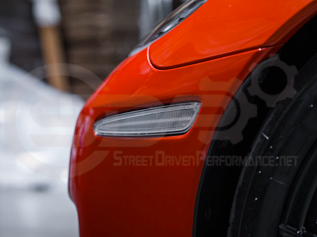 2005-2013 Chevrolet Corvette C6 | Amber Light LED Side Fender Markers Pair (Front and / or Rear) {Clear, Amber, Red, or Smoke Lenses}