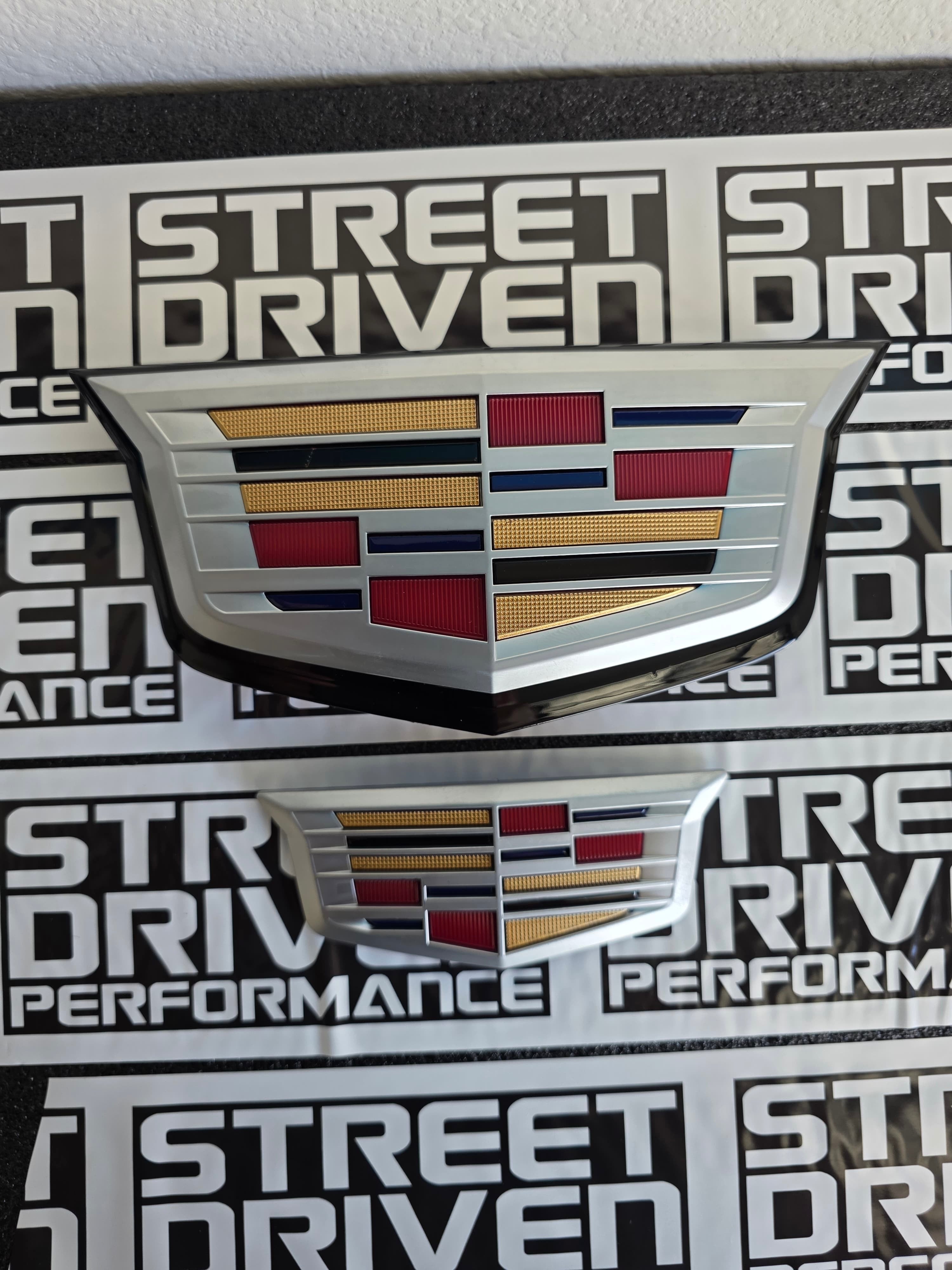Cadillac Emblem Badge Crest Logo (Fits CT4, CT5, & CTS-V V2)