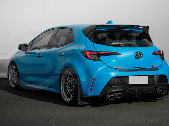 2019-UP COROLLA HATCHBACK GR SEQUENTIAL SIGNAL LED CLEAR REAR TAILLIGHTS PAIR