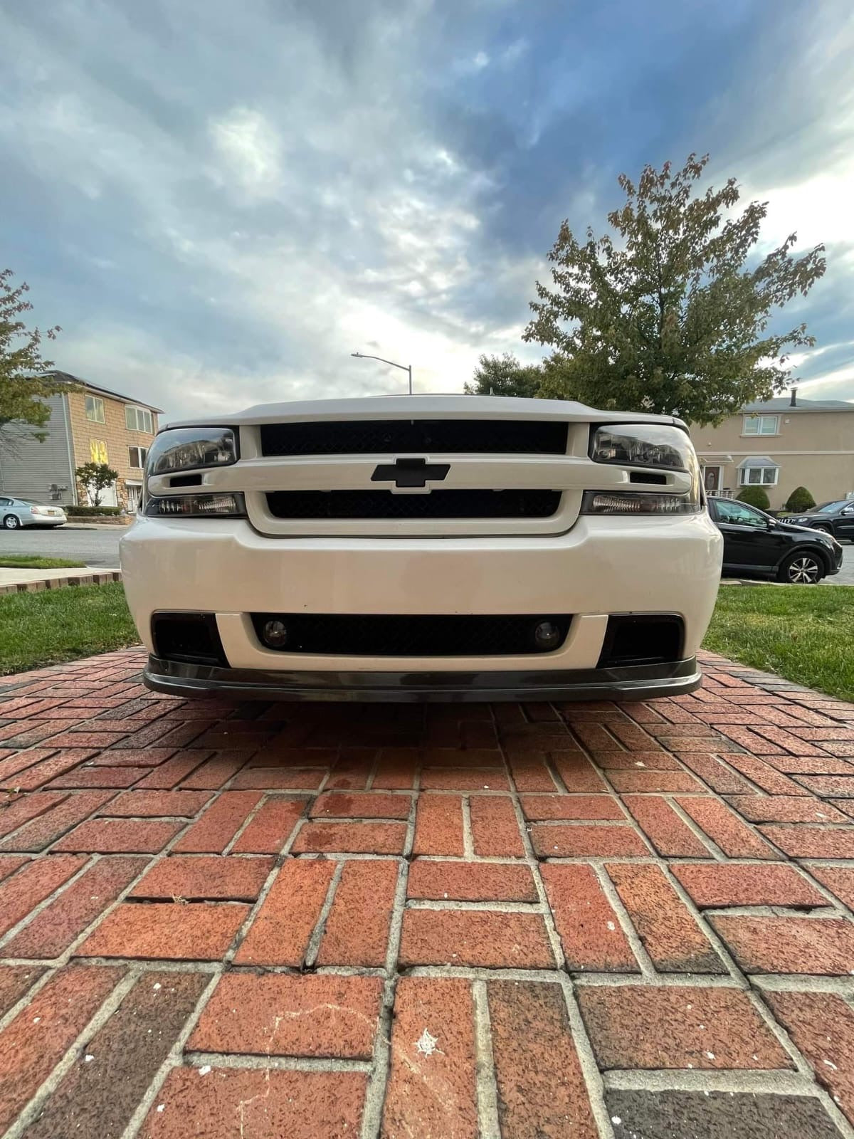 2006-09 CHEVROLET TRAILBLAZER SS TBSS CARBON FIBER FRONT BUMPER LIP SPLITTER