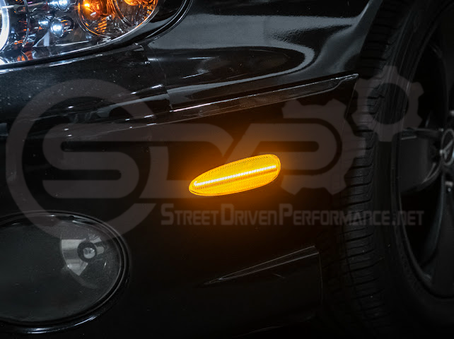 2004-2006 Pontiac GTO | Front Clear / Red / or Black Lens Amber Light LED Side Markers Pair