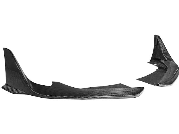 2020-UP TOYOTA SUPRA A91 | CARBON FIBER FRONT SPLITTER LIP GROUND EFFECTS (2 PEICE)